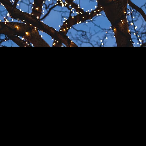 WiFi light chain, 15m, 120 led, adapter, IP44, WW