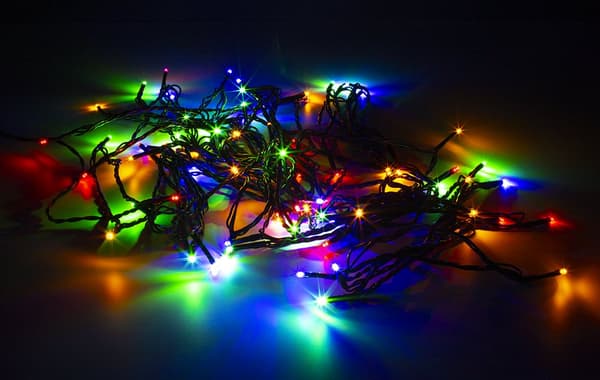WiFi light chain, 10m, 80 led, adapter, IP44, RGB