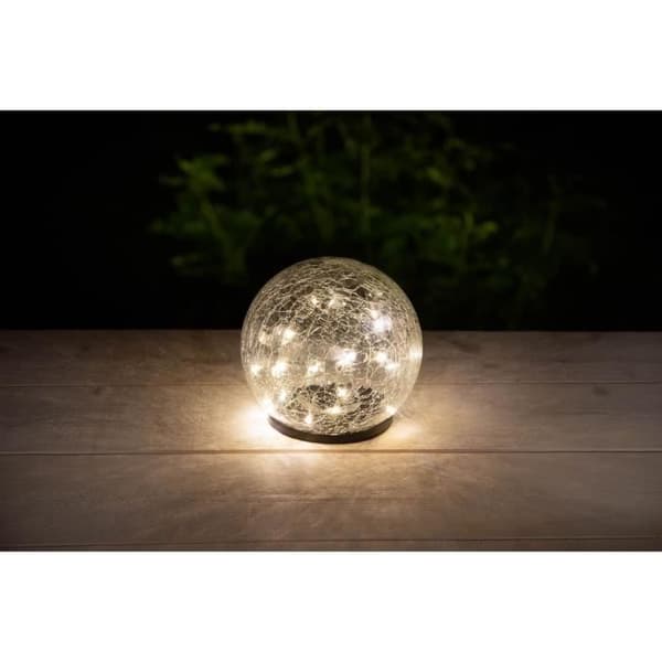 GALIX Solar sfär - Trasig glaseffekt - Ø 15cm