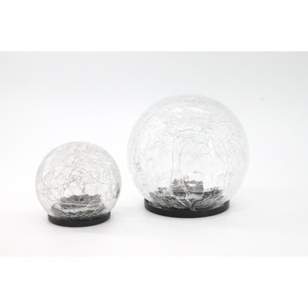 GALIX Solar sfär - Trasig glaseffekt - Ø 15cm