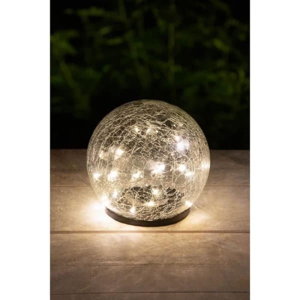 GALIX Solar sfär - Trasig glaseffekt - Ø 15cm