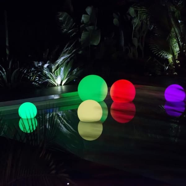 LUMISKY Sfär Led trådlös fjärrkontroll 30 cm - Multicolor
