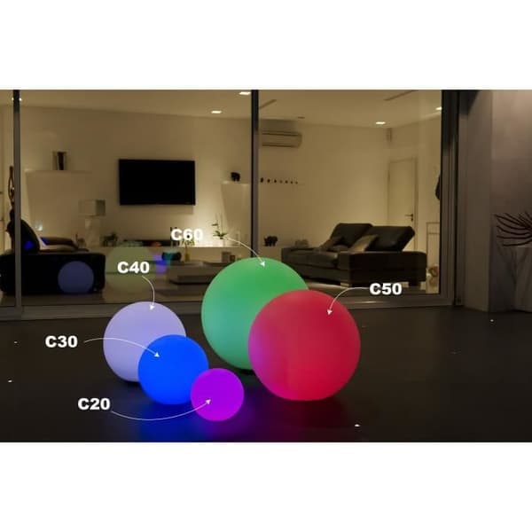 LUMISKY Sfär Led trådlös fjärrkontroll 30 cm - Multicolor