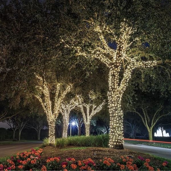 LUMI GARDEN Yogy Solar solar light garland - Solar warm white light - 200 LEDs - 1700 cm