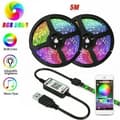 Miniatyrbild 1 av 5: Waterproof 5m USB LED Strip Lights Bluetooth APP Remote 5050 Color