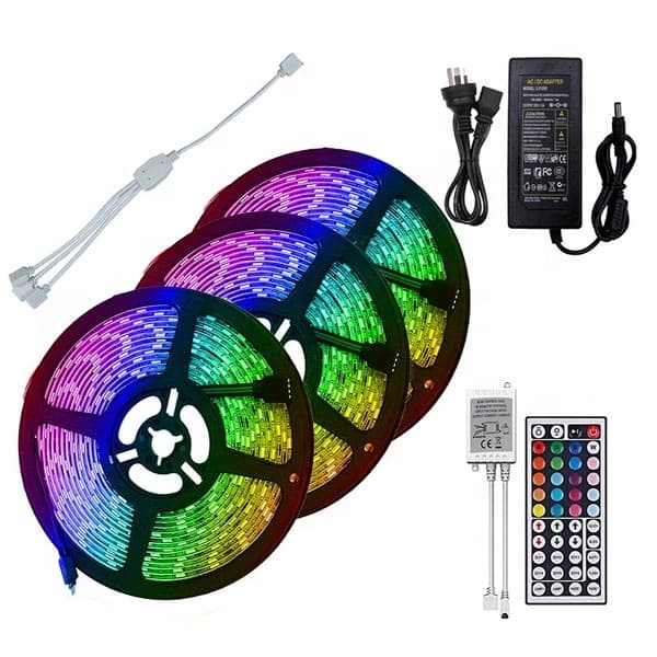 LED-stripe med fjernkontroll, 5 m