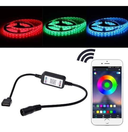 Flexibel 5m RGB LED-list / Ljusslinga / LED-Strip Bluetooth APP