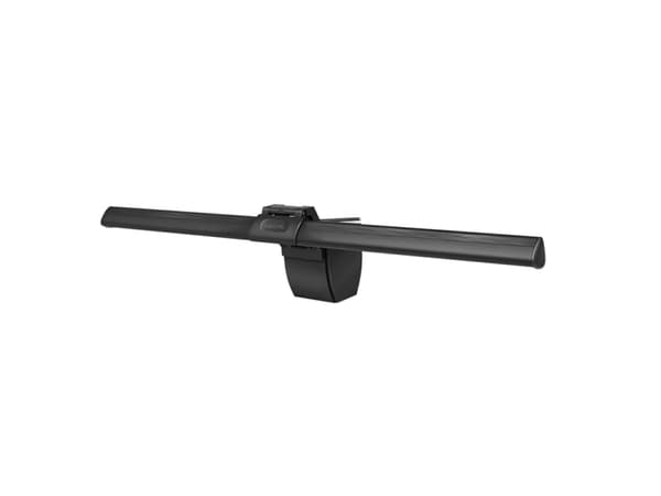 LogiLink USB LED-skjermstang, e-læring, 3 fargetemperaturer og dimmer, Cross, Black, Home, Office, Akrylnitrilbutadienstyren (ABS), Aluminium, Kina,