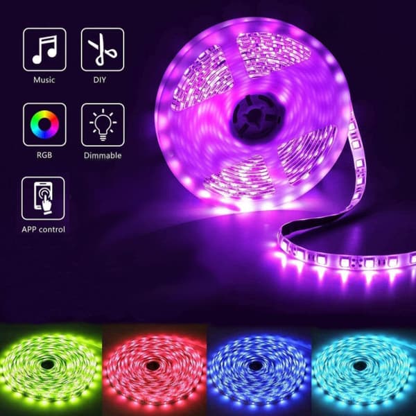 SiGN Smart Home WiFi RGB LED-Slinga Förlängning - 1m