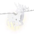Miniatyrbillede 3 af 4: 10 LED lyskæde "Rensdyr", hvid