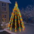 Pikkukuva 1 / 8: vidaXL Joulukuusen valot 500 LED-valoa värikäs 500 cm sisä/ulko