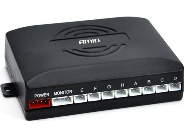 8 Sensor LED/Buzzer Parkeringssensor Kontrollenhet amio-01573