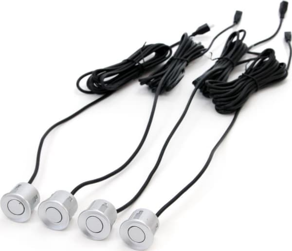 Amio Kit parkeringssensorer tft01 4,3" med kamera hd-315-led 4 sensorer Sølv