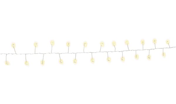 50er LED sølv wire cluster lyskjede