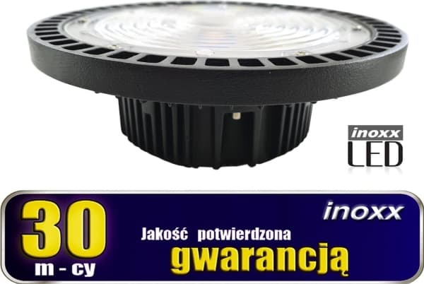 Nvox Industrial led lampe ip65 100w høy ufo 12000lm 6000k kald