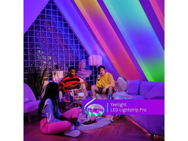 Yeelight Pro - Lysslynge - LED - 5.1 W - RGB-lys - 2 m
