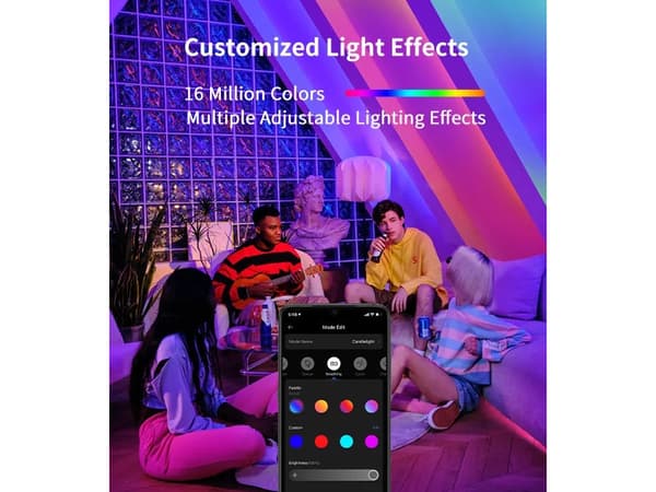 Yeelight Pro - Lysslynge - LED - 5.1 W - RGB-lys - 2 m