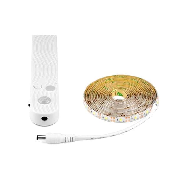 Trådlös Rörelseaktiverad LED-List, PIR, Nattlampa, 5V, 3m
