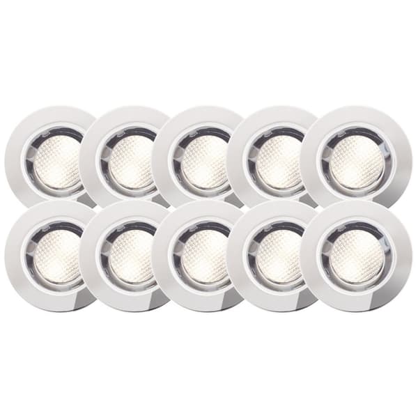 BRILLIANT lamppu Cosa 30 LED upotettava valosarja 10 osaa ruostumatonta terästä / lämmin valkoinen | | Asteikko A ++ E | IP-suojausluokka: 44 - roiske Ruostumaton teräs