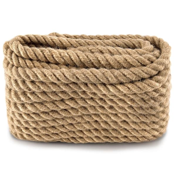 Jute garn snor - snor band garn pakke snor hamp reb reb garn jute garn havegarn ø 16 mm 20m
