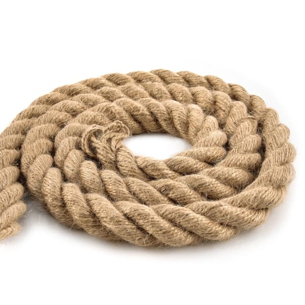 Jute garn snor - snor band garn pakke snor hamp reb reb garn jute garn havegarn ø 30 mm 10 m