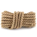 Miniatyrbild 1 av 6: Jute garn snöre - snodd band garn paket sladd hampa rep rep garn garn jute garn trädgård garn ø 20 mm 10 m