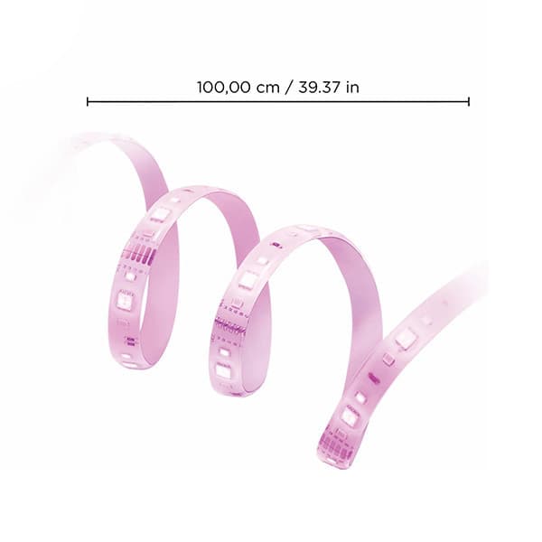 WiZ LED strip forlænger, 880 lm, 1 m, RGBW