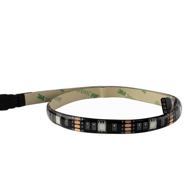 True RGB LED-list, 16,8 miljoner färger, vattentät, bluetooth, ljudaktivering - 1 meter