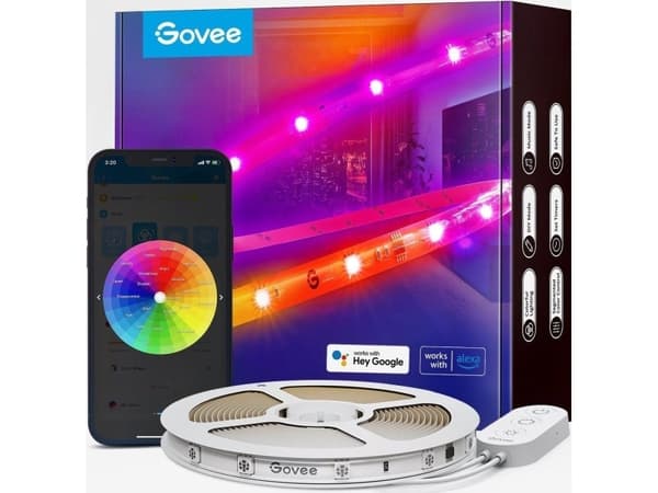 Govee H619A - Ljusslinga - LED - RGBIC - 5 m