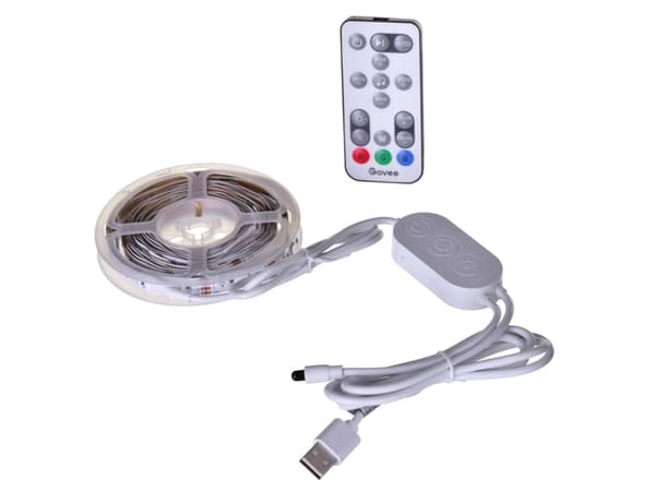 Govee RGB Bluetooth LED LED taustavalo televisioihin 46-60 tuumaa älykäs strimmellys Hvid