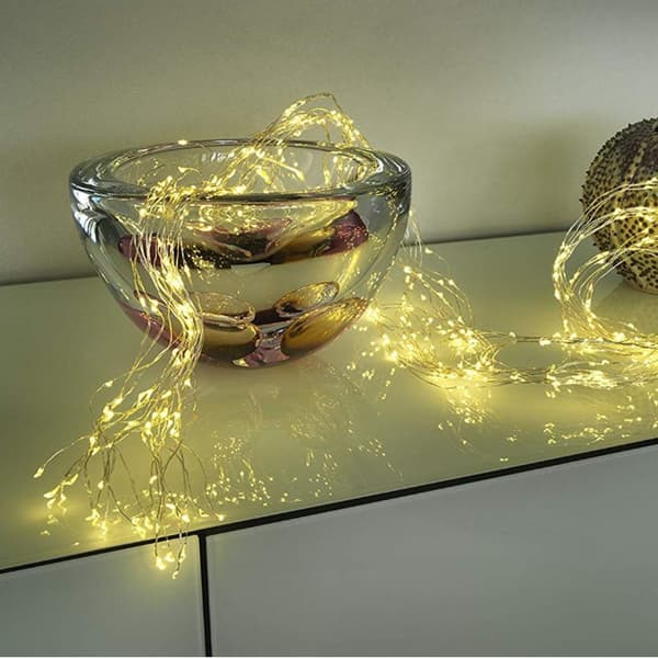 Julgransbelysning 200 LED - varmvit - 20 m