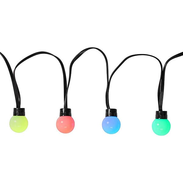 Nedis SmartLife Partylife WiFi LED-ljusslinga, RGB, 10,8 m Svart