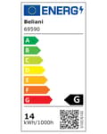 Miniatyrbilde 9 av 9: Sett med 4 LED-striper Flerfarget 16 farger Fjernkontroll 60 cm KALADAN