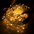 Miniatyrbild 3 av 4: Ljusgirlang - SPRINGOS - 500 LED - 22,5 m - Varm vit - Blinkfunktion - IP44