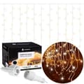 Miniatyrbild 4 av 4: Ljusgirlang - SPRINGOS - 500 LED - 22,5 m - Varm vit - Blinkfunktion - IP44
