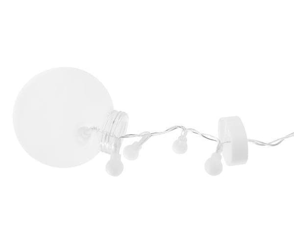 5m LED-lysslynge - Hengende Kuler – Kaldhvit