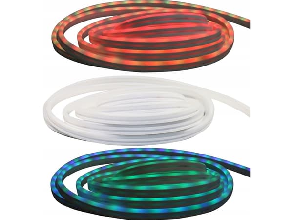DENVER LCO-541 - Lysslynge - LED - 60 LEDs/m - 20 W - RGB/hvitt lys - 5 m