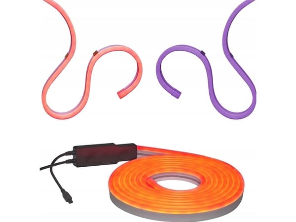 DENVER LCO-551 - Lysslynge - LED - 60 LEDs/m - 30 W - RGB-lys - 5 m