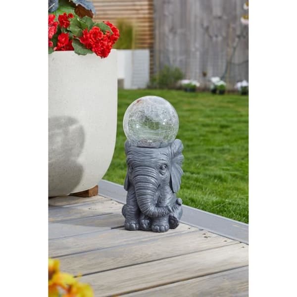 Elefant orb harts och glas