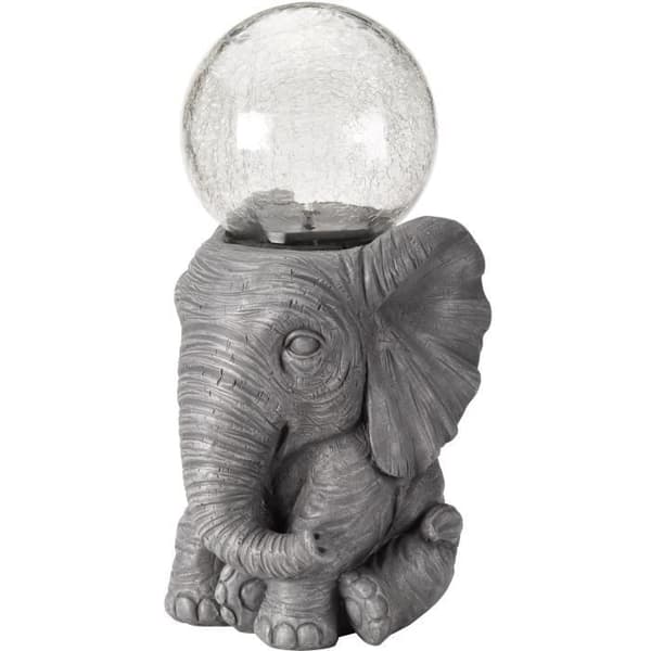 Elefant orb harts och glas