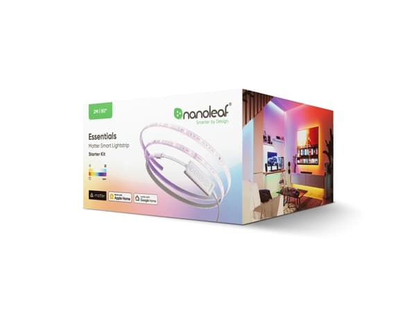 Nan-eaf Essentials Matter Starter Kit - Lysstripe - LED - 105 LEDs/m - 23 W - RGBCW lys - 2700-6500 K - 2 m