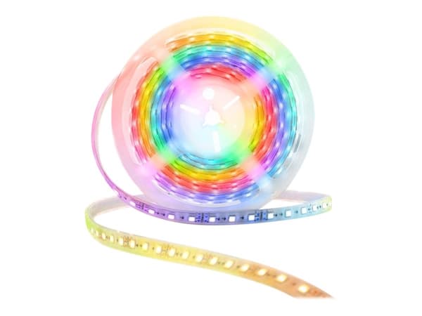 Nedis WIFILS51CRGB, Älyvalonauha, Wi-Fi, Valkoinen, LED, Multi, 700 lm