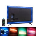Miniatyrbild 3 av 9: 10m 18leds/m 16 färger Bluetooth APP-kontroll RGB LED-remsa med fjärrkontroll för TV bakgrundsbelysning och rumsdekoration