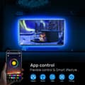 Miniatyrbild 4 av 9: 10m 18leds/m 16 färger Bluetooth APP-kontroll RGB LED-remsa med fjärrkontroll för TV bakgrundsbelysning och rumsdekoration
