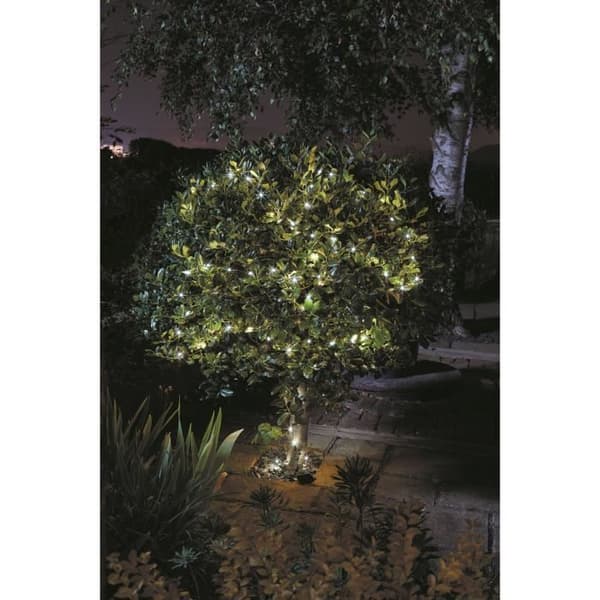 LUCIOLE utomhusgirland 100 vita lysdioder SMART GARDEN