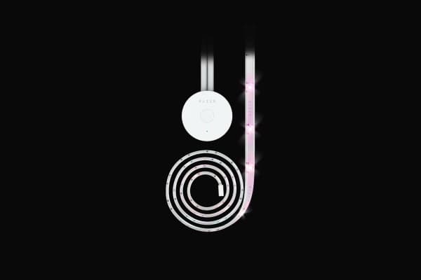 Razer Aether, Smart strip light, Wi-Fi, White, 802.11b, 802.11g, Wi-Fi 4 (802.11n), LED, Multi