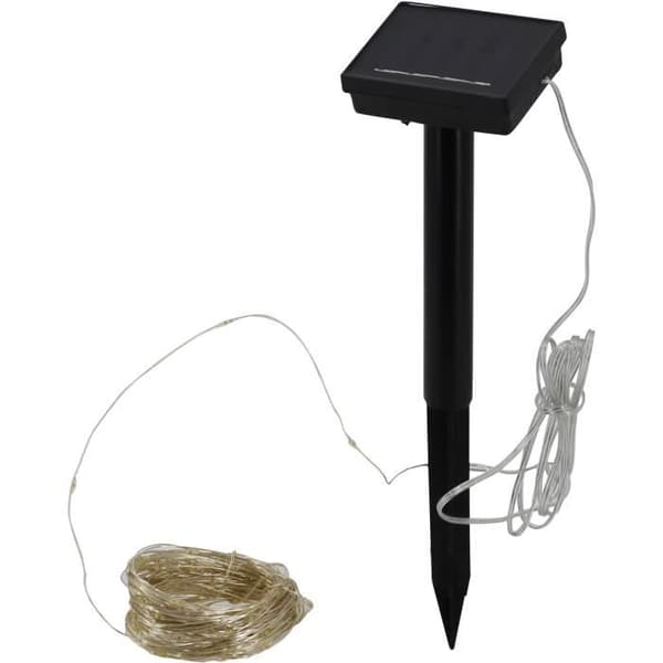 GALIX G4430 solgarland - 150 varma vita MicroLEDs - 16,4 m