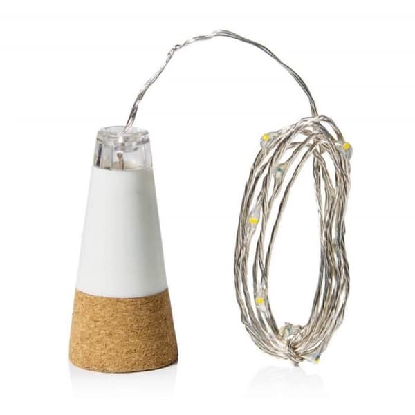 Flasksnöre Ljus Flasklampa Garland — Flerfärgad, plast