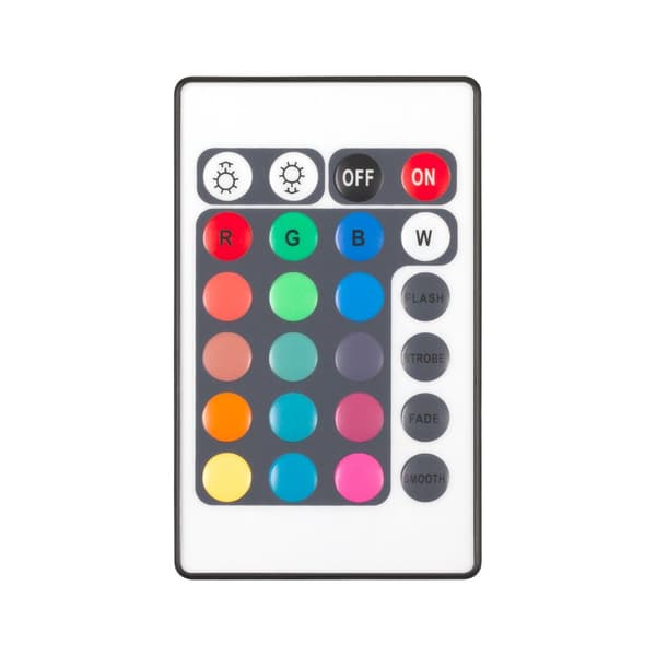 LED-valaistussarja (RGB LED-nauha, väriohjain, virtalähde)