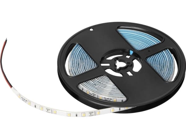 Orno LED juostelė 12V, 2835, 60L/m, 500lm/m, 4,8W/m, IP63, 4000K, 5m